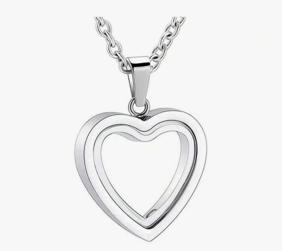 Stainless steel cremational necklace for Ashes